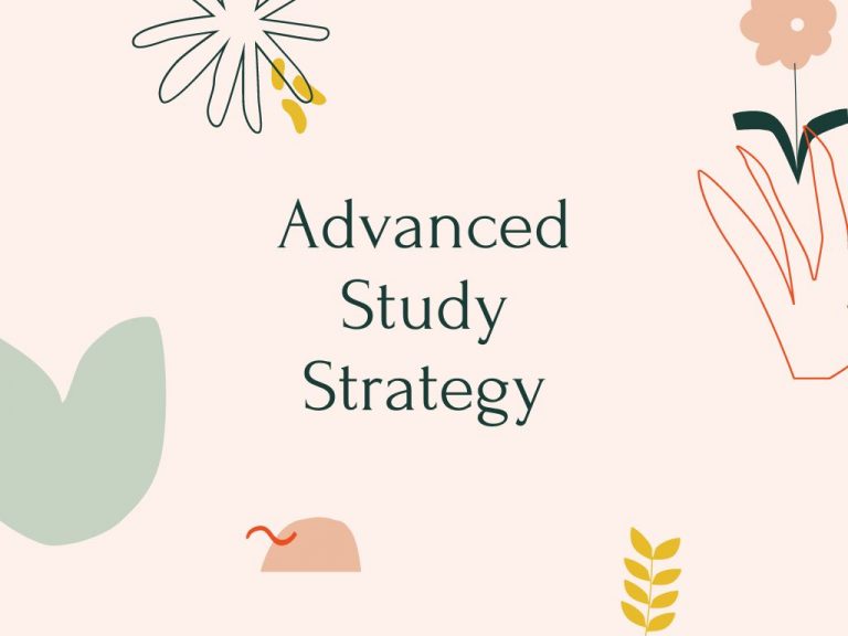 Advanced Study Strategy Miss Elly Korean