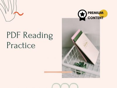 PDF reading practice
