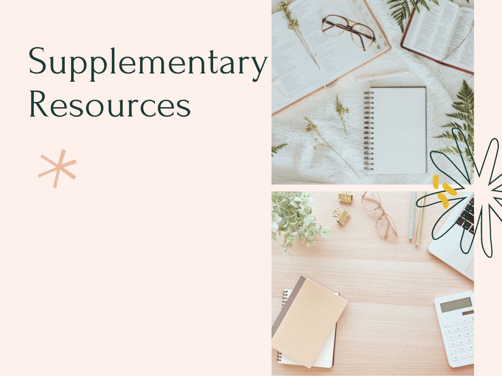 Beginner Supplementary Resources